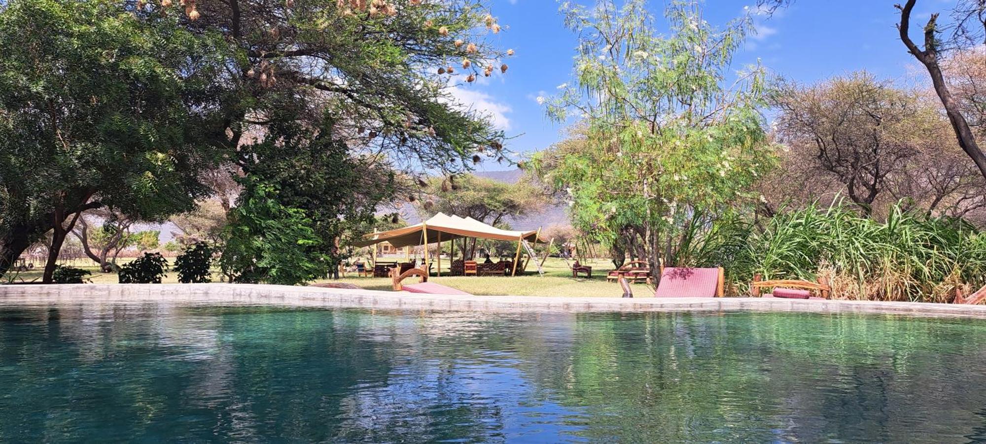 Lake Natron Maasai Giraffe Eco Lodge And Camping Mtowabaga 外观 照片